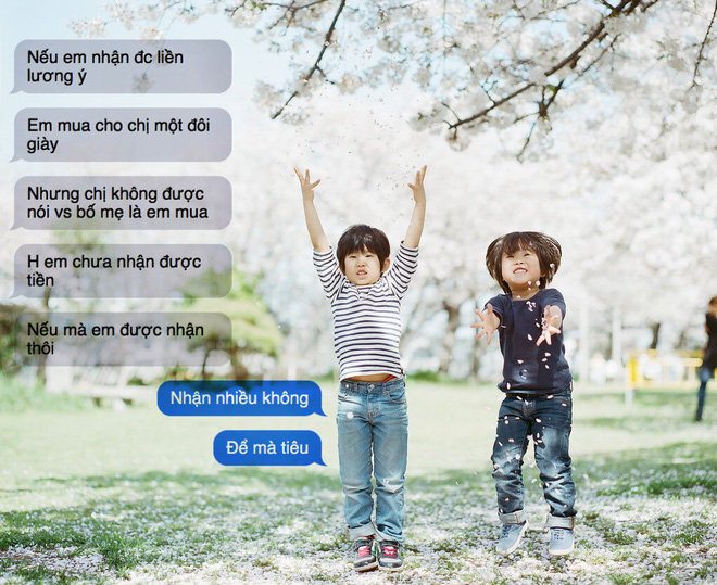 Có 1 kiểu người thân là anh chị lớn trong nhà nhưng thường xuyên được em út cho tiền, cưng chiều như bảo bối