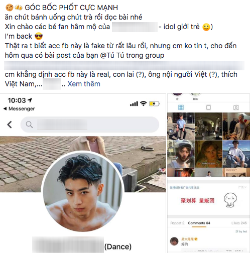 Thanh niên tự nhận là con lai có 12K followers bị tố fake ảnh, hồn nhiên rao nhận PR trên Facebook