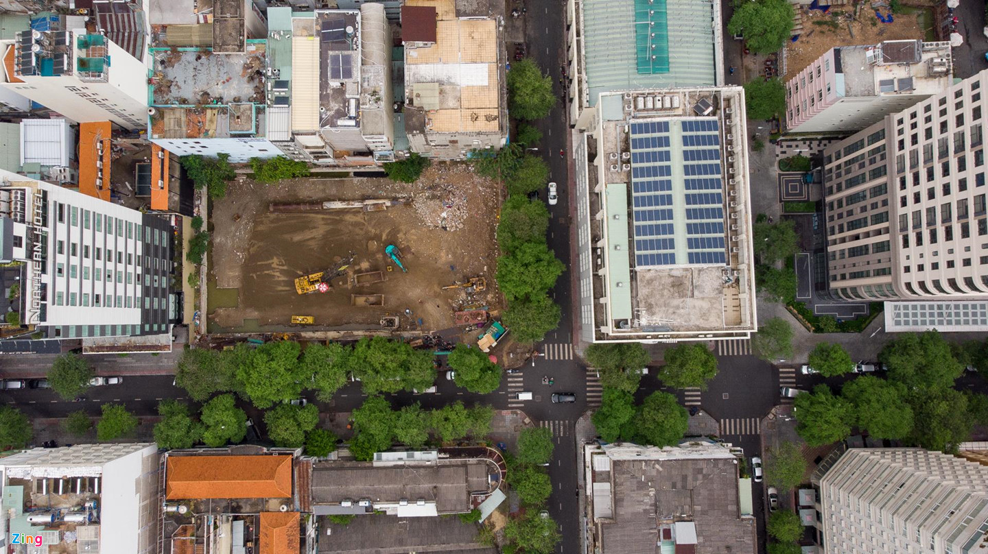 Đất vàng Sài Gòn hơn 20 năm vẫn chưa thi công xong phần... móng