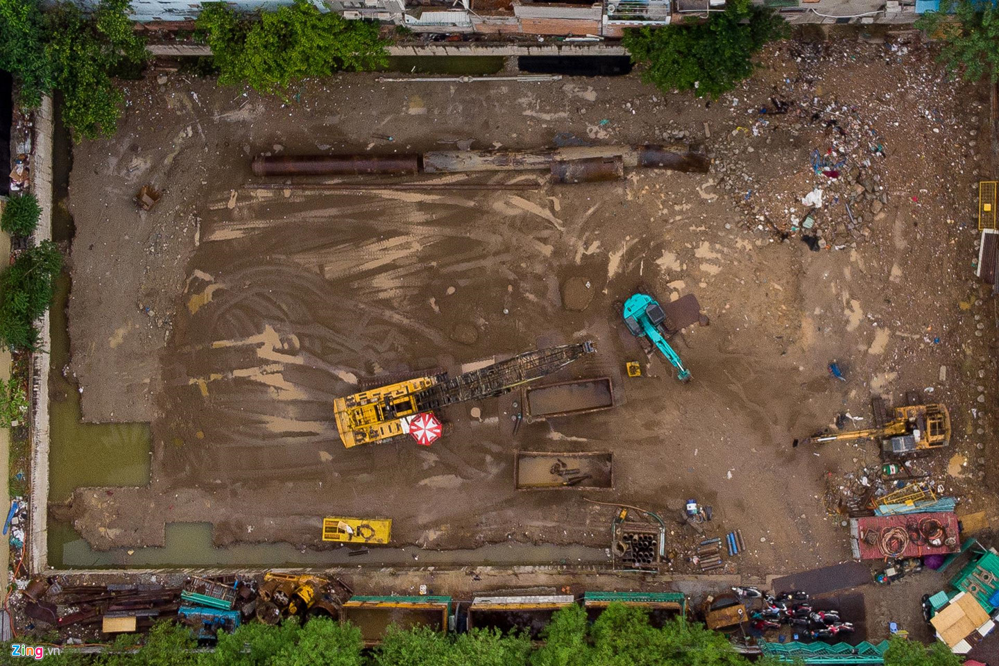 Đất vàng Sài Gòn hơn 20 năm vẫn chưa thi công xong phần... móng