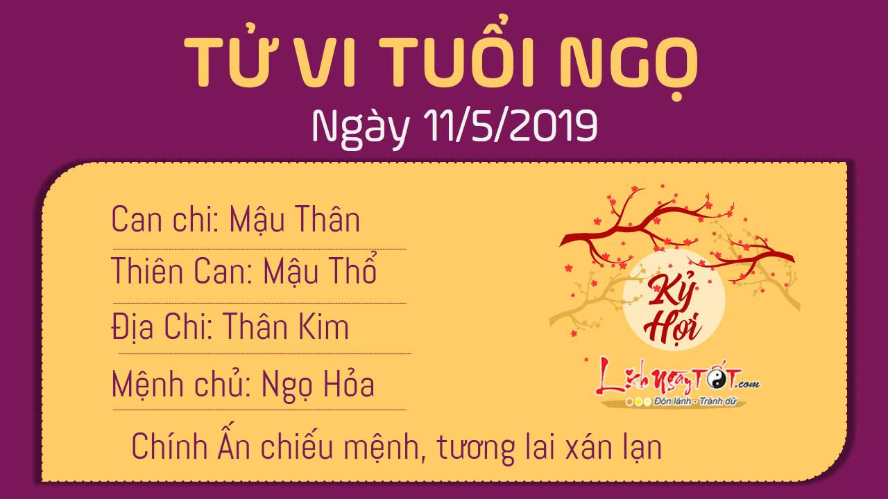 Tử vi thứ 7 ngày 11/5/2019 của 12 con giáp: Mùi đào hoa vượng vận, Hợi gặp tiểu tam