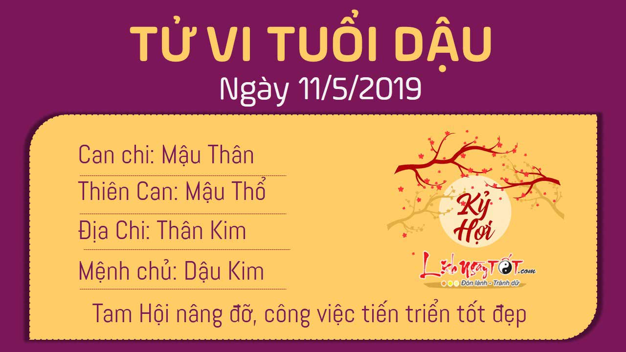 Tử vi thứ 7 ngày 11/5/2019 của 12 con giáp: Mùi đào hoa vượng vận, Hợi gặp tiểu tam