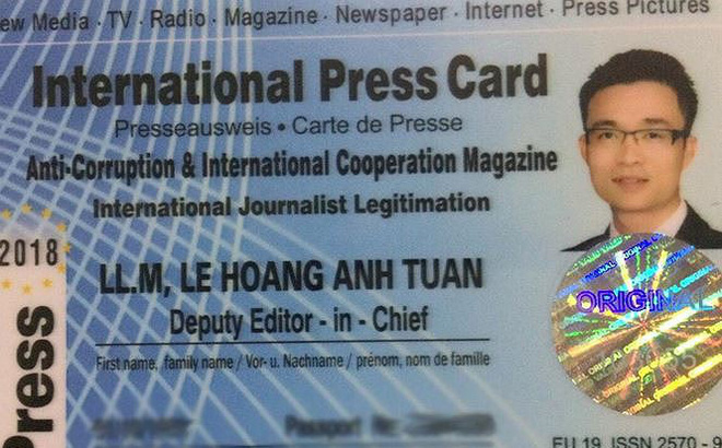 Bộ Ngoại giao trả lời về ‘nhà báo quốc tế’ Lê Hoàng Anh Tuấn