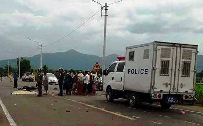 Giám đốc Công an Bình Định chỉ đạo xử nghiêm vụ xe biển xanh tông chết 2 mẹ con