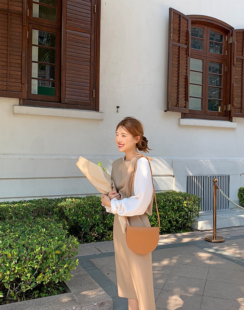 Với set đồ đồng bộ, bạn lười biếng hay kém khoản mix&match; đến mấy cũng có thể mặc đẹp Với set đồ đồng bộ, bạn lười biếng hay kém khoản mix&match; đến mấy cũng có thể mặc đẹp