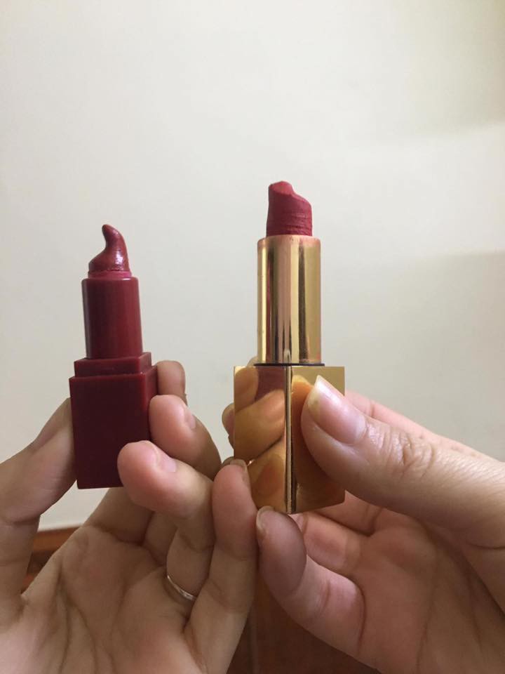 Phái đẹp và những kiểu đánh son không giống ai: Cùng một hãng đi ra nhưng muôn vàn số phận