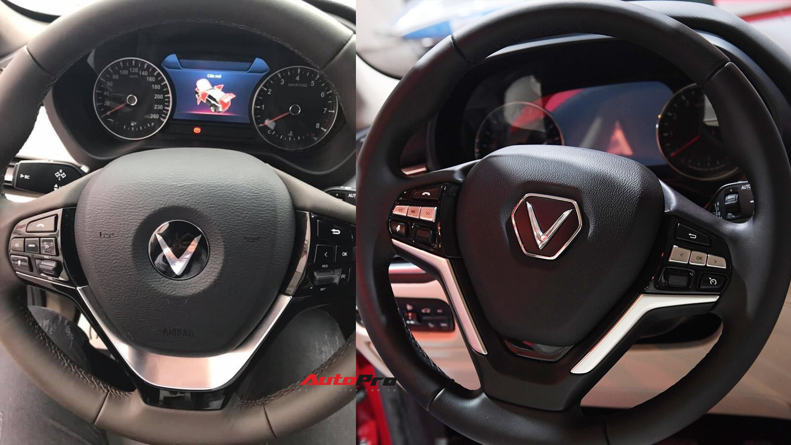 Bùng nổ tranh luận nhiều chi tiết khác biệt trên VinFast Lux tại nhà máy so với xe trưng bày