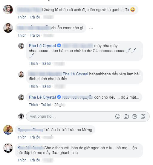 Liên tục bị đồn bán thân làm gái, Pha Lê hóm hỉnh đáp trả: Công nhận mình hành nghề lâu năm bền vững và đam mê cháy bỏng ghê