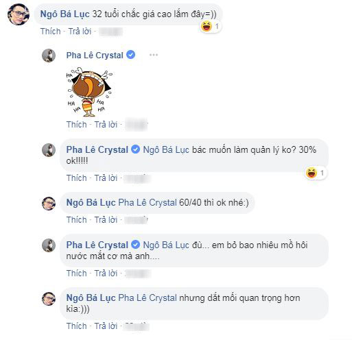 Liên tục bị đồn bán thân làm gái, Pha Lê hóm hỉnh đáp trả: Công nhận mình hành nghề lâu năm bền vững và đam mê cháy bỏng ghê