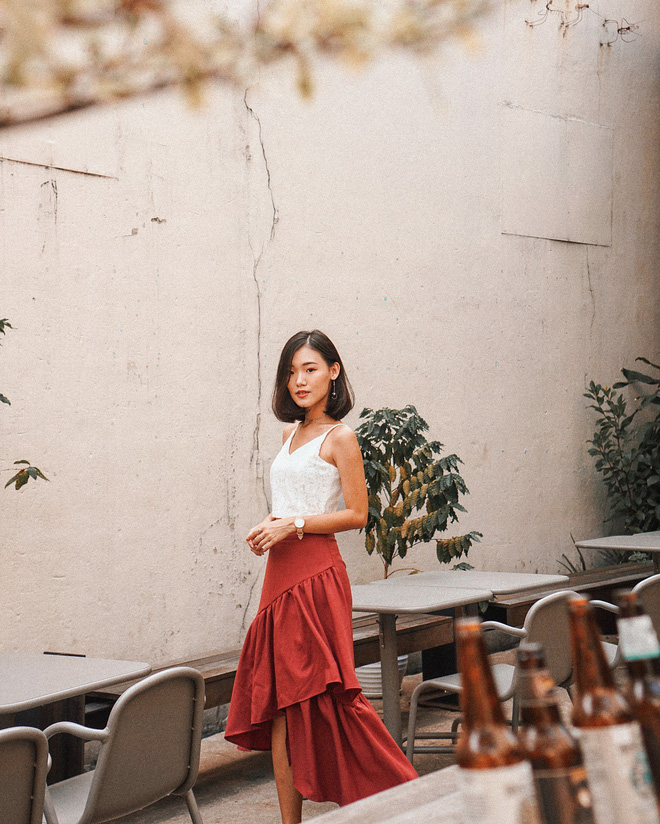 Khi bạn muốn trông thật nữ tính và mọi khuyết điểm vóc dáng được giấu triệt để, hãy diện váy xếp tầng Khi bạn muốn trông thật nữ tính và mọi khuyết điểm vóc dáng được giấu triệt để, hãy diện váy xếp tầng