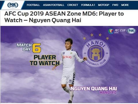 Báo châu Á: Quang Hải đáng xem nhất lượt cuối vòng bảng AFC Cup 2019
