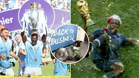 Mendy chỉ cần 22 trận để ẵm 6 cúp với Man City và ĐT Pháp