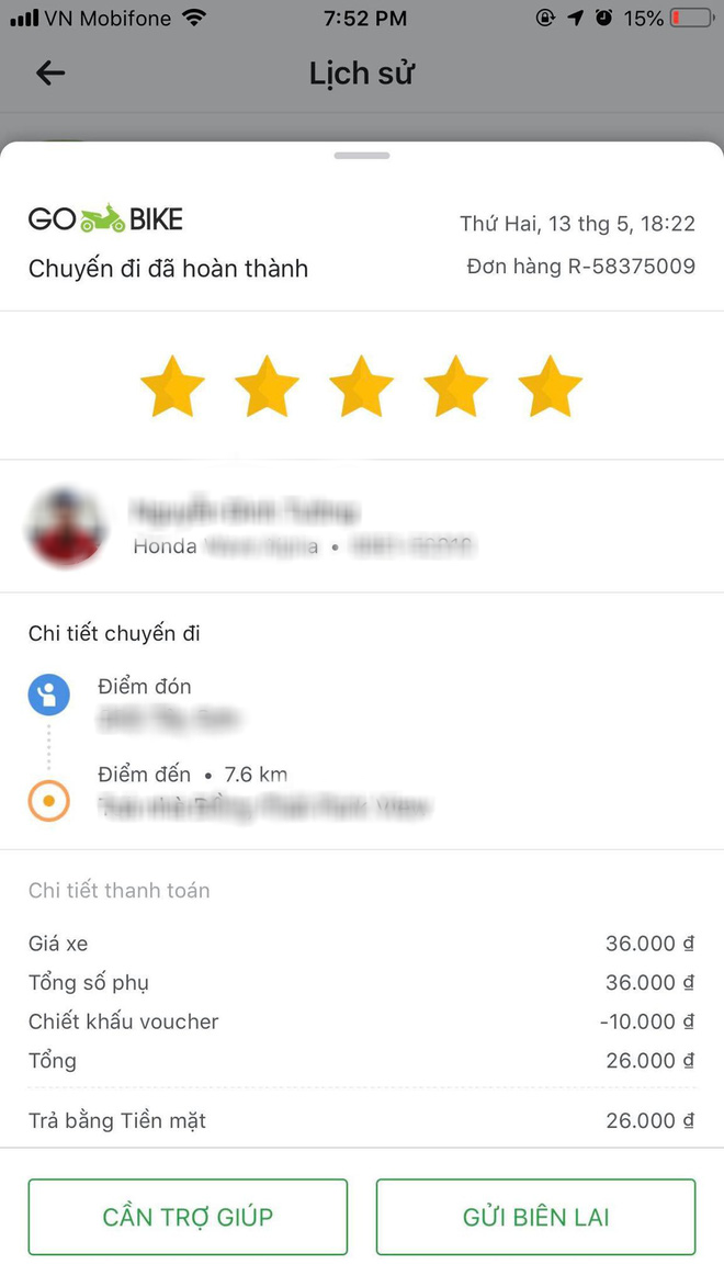 Bà bầu lên mạng tố tài xế Go-Việt nhắn tin chửi khách hàng sau khi bị nhắc nhở vì chạy ẩu, vượt đèn đỏ