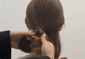 Cách búi tóc cực xịn dành riêng cho tóc ngắn, không những gọn gàng mát mẻ mà còn sang chảnh hết sức