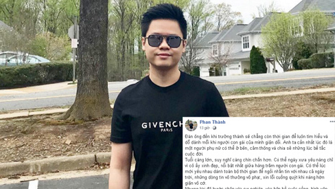 Yêu cả loạt người đẹp, thiếu gia Phan Thành bất ngờ tuyên bố giờ chỉ cần phụ nữ trưởng thành