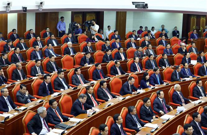 Cận cảnh khai mạc Hội nghị Trung ương 10 Cận cảnh khai mạc Hội nghị Trung ương 10