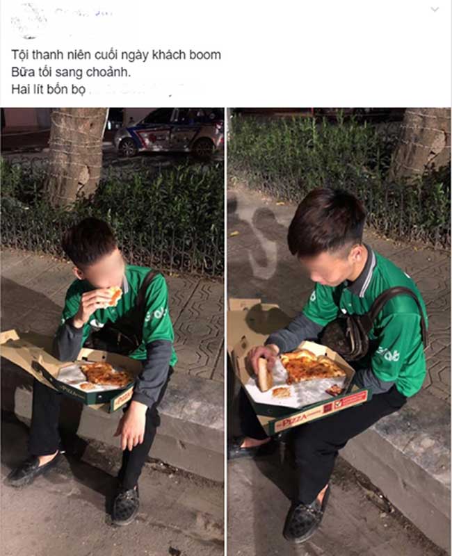 Nhìn ảnh ai cũng nghĩ shipper ăn sang, nhưng sự thật đằng sau là một vấn nạn của nghề giao hàng: Bị khách bùng! Nhìn ảnh ai cũng nghĩ shipper ăn sang, nhưng sự thật đằng sau là một vấn nạn của nghề giao hàng: Bị khách bùng!