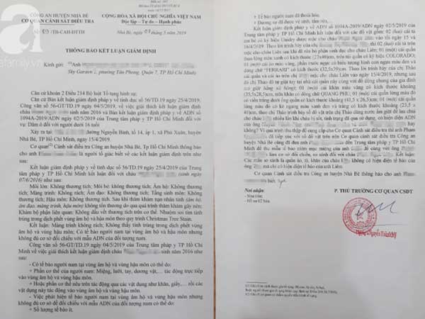 Vụ bé gái 3 tuổi nghi bị ông già 70 tuổi dâm ô: Có tế bào nam trong vùng kín nhưng không đủ để xác định ADN?