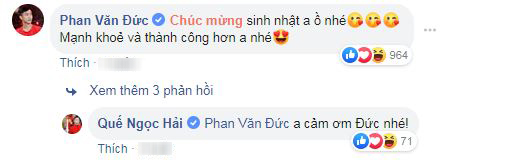 Dàn hot boy tuyển Việt Nam rần rần chúc mừng sinh nhật captain Quế Ngọc Hải nhưng càng đọc càng thấy có gì đó...sai sai Dàn hot boy tuyển Việt Nam rần rần chúc mừng sinh nhật captain Quế Ngọc Hải nhưng càng đọc càng thấy có gì đó...sai sai