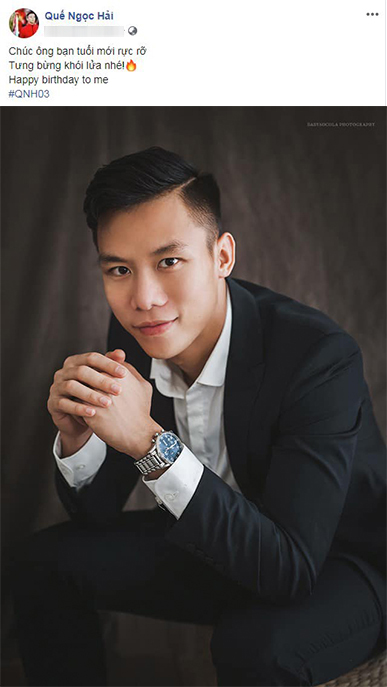 Dàn hot boy tuyển Việt Nam rần rần chúc mừng sinh nhật captain Quế Ngọc Hải nhưng càng đọc càng thấy có gì đó...sai sai