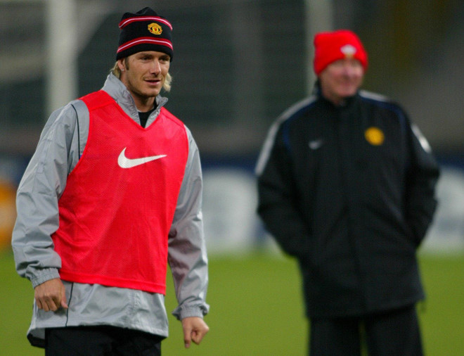 Sir Alex bắt David Beckham cạo đầu vì không vừa mắt - 1 Sir Alex bắt David Beckham cạo đầu vì không vừa mắt - 1