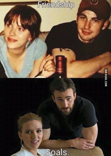 Được đẩy thuyền mạnh nhất Marvel nhưng đây mới là quan hệ thật của Captain Chris Evans và Black Widow