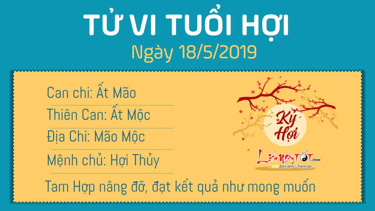 Tử vi thứ 7 ngày 18/5/2019 của 12 con giáp: Ngọ làm ăn lỗ vốn, Tị đào hoa