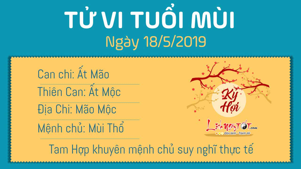 Tử vi thứ 7 ngày 18/5/2019 của 12 con giáp: Ngọ làm ăn lỗ vốn, Tị đào hoa