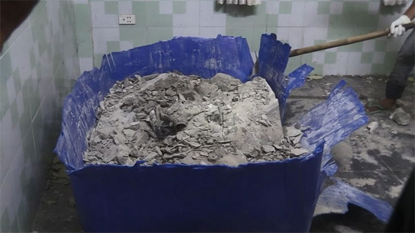 Vụ 2 thi thể bị đổ bê tông: Nghi can dùng dao đâm nhiều nhát vào xác cho xẹp xuống, nhét vào thùng… rồi tu luyện tiếp