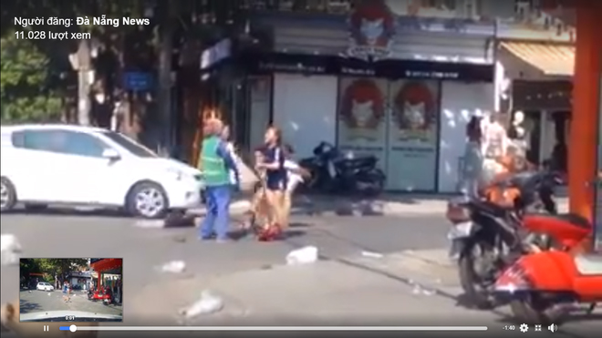 Chủ shop thời trang đánh cô lao công vì bị nhắc khi xả rác ra đường: Tôi không cố ý