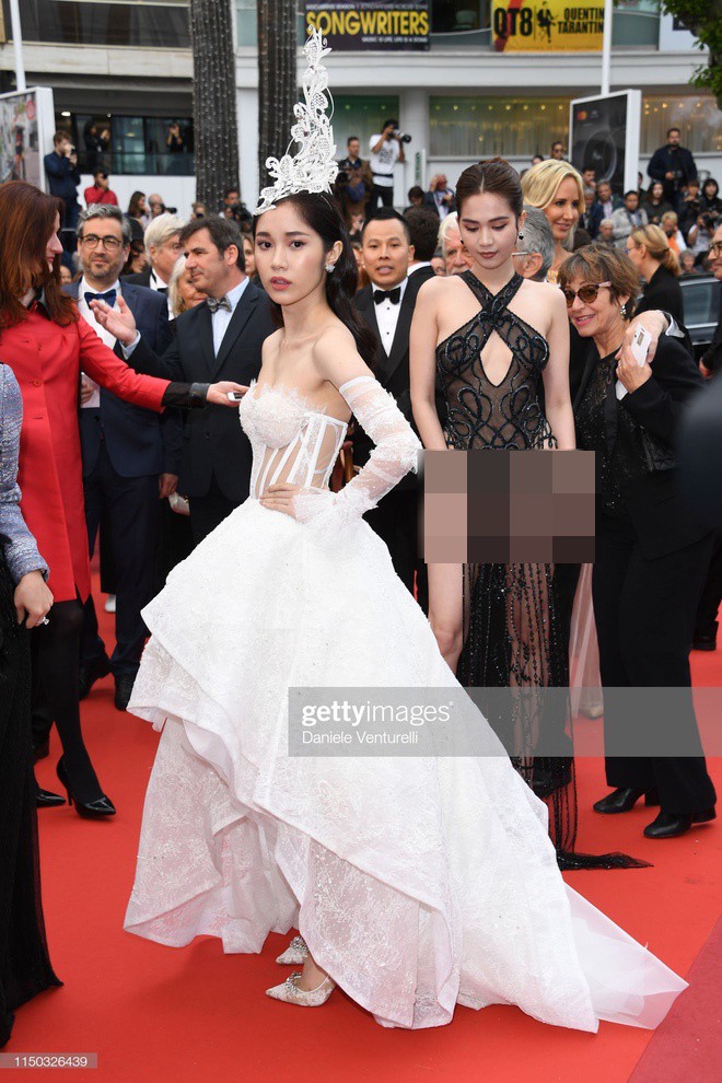 Thêm mỹ nhân Việt xuất hiện tại Cannes: Ăn mặc diêm dúa, cố tình chơi trội, hoá ra là người quen của Ngọc Trinh