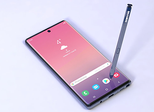 Galaxy Note 10 sẽ có 5 màu, camera kiểu mới