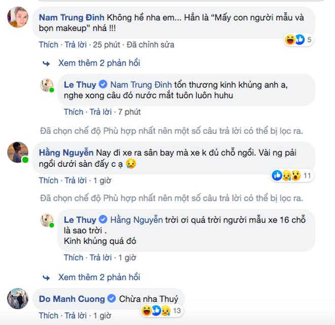 Lê Thuý và dàn mẫu phẫn nộ vì bị đối xử tệ bạc, đói khát trong show diễn ngoài đảo