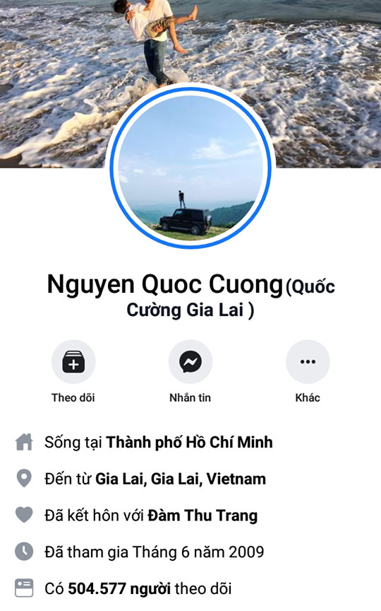 Hiếm khi làm điều này nhưng Cường Đô La vừa đích thân chia sẻ thêm một bức ảnh cưới cực giản dị với Đàm Thu Trang