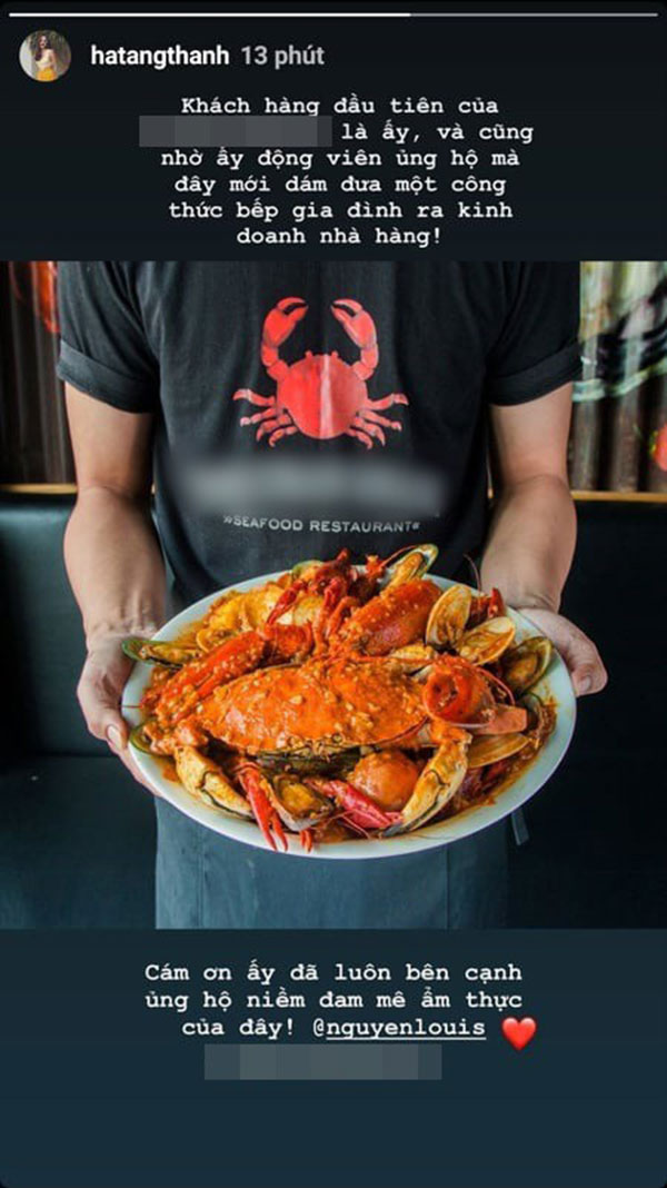 Tăng Thanh Hà công khai cảm ơn Louis Nguyễn trên MXH, nhưng cách xưng hô mới là điều gây ấn tượng