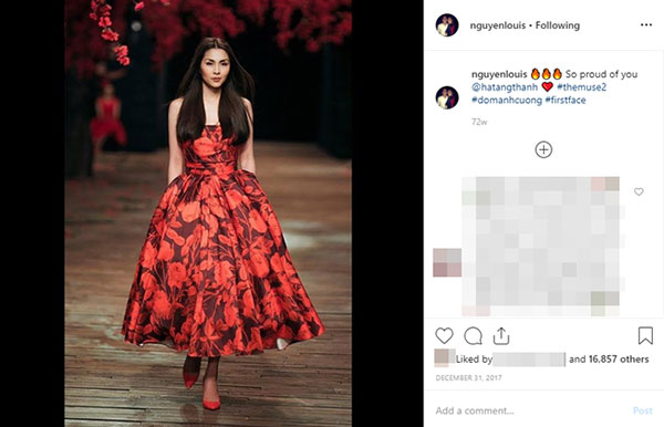 Tăng Thanh Hà công khai cảm ơn Louis Nguyễn trên MXH, nhưng cách xưng hô mới là điều gây ấn tượng