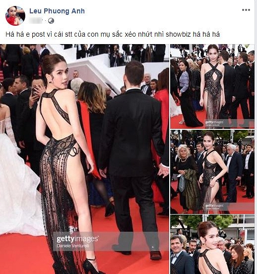 Ý kiến trái chiều của loạt sao Việt về bộ trang phục của Ngọc Trinh ở LHP Cannes 2019 - 8 Ý kiến trái chiều của loạt sao Việt về bộ trang phục của Ngọc Trinh ở LHP Cannes 2019 - 8
