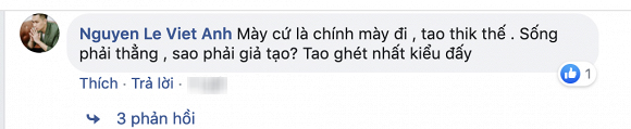 Quế Vân bất ngờ triết lý cực gắt trên trang cá nhân nhưng bình luận khuyên nhủ với cách xưng mày - tao của Việt Anh lại thu hút sự chú ý