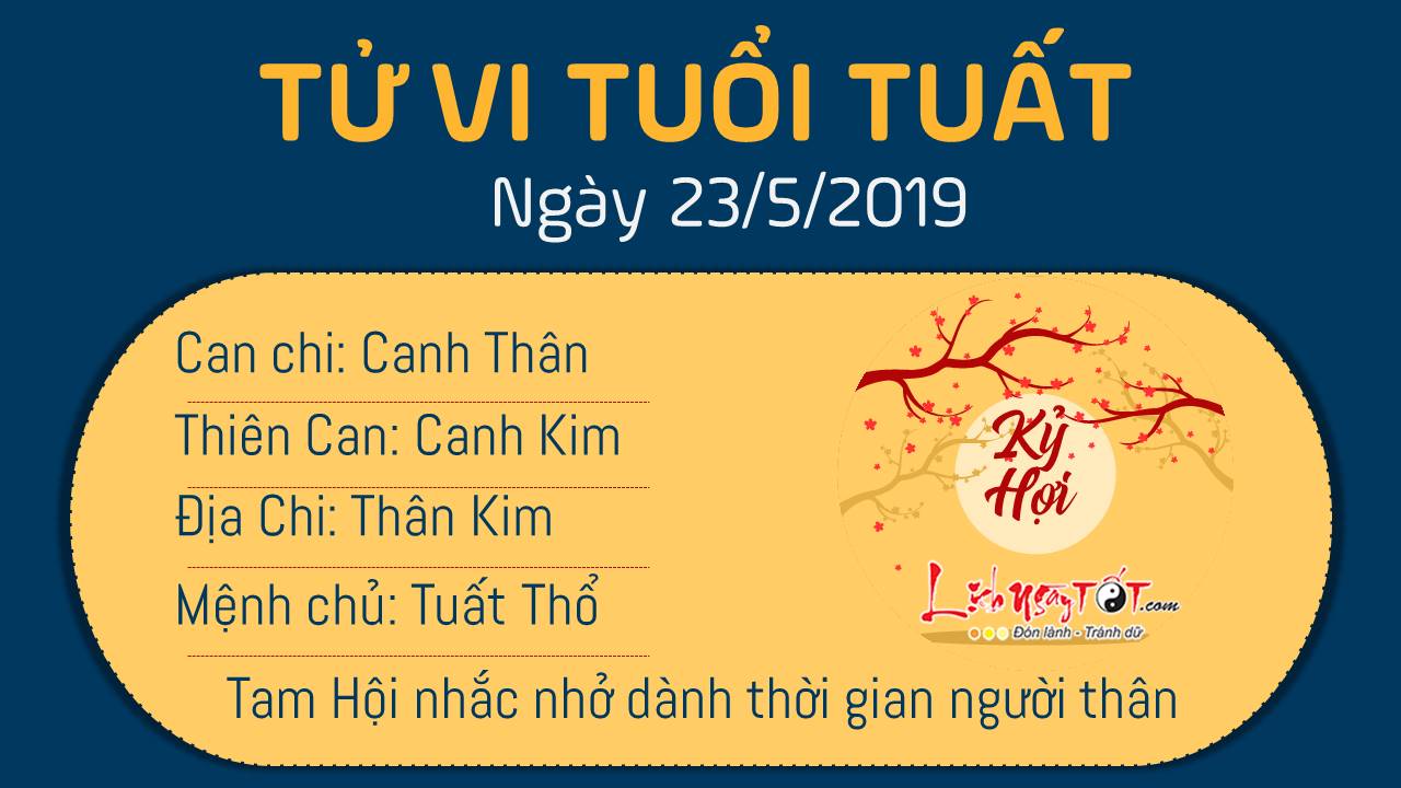 Tử vi thứ 5 ngày 23/5/2019 của 12 con giáp: Mão có cơ hội kiếm tiền, Thân dễ phát sinh mâu thuẫn