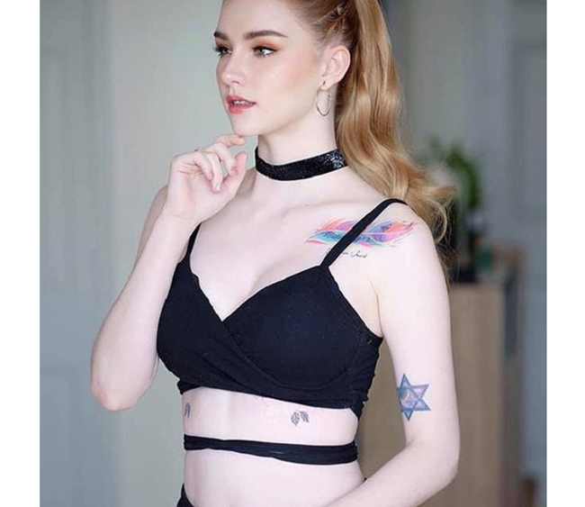 3 kiều nữ xăm Thái Lan: Mặt xinh như búp bê, da dính mực vẫn đẹp nuột nà