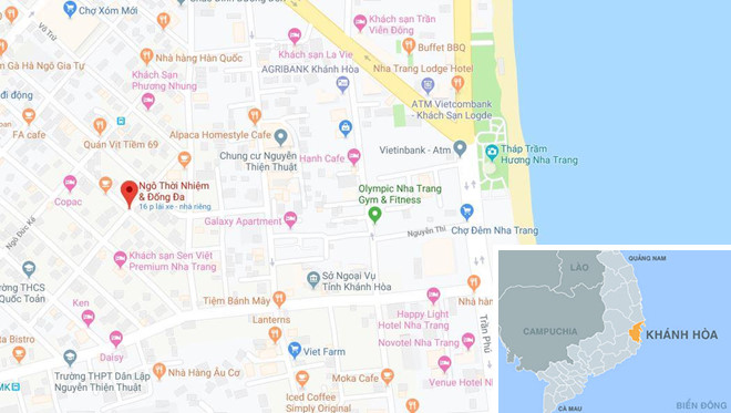 Cán bộ Sở Giao thông Khánh Hòa lao thẳng ôtô vào 2 tên cướp giật