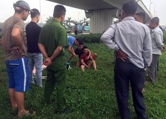 Hiện trường nhóm 20 thanh niên truy sát nhau ở Hải Dương làm 2 người rơi xuống cầu bị thương