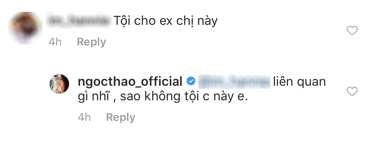 Hậu chia tay nên kẻ tổn thương lại muốn tổn thương người khác, Ngọc Thảo liên tục đáp trả anti-fan cực mạnh