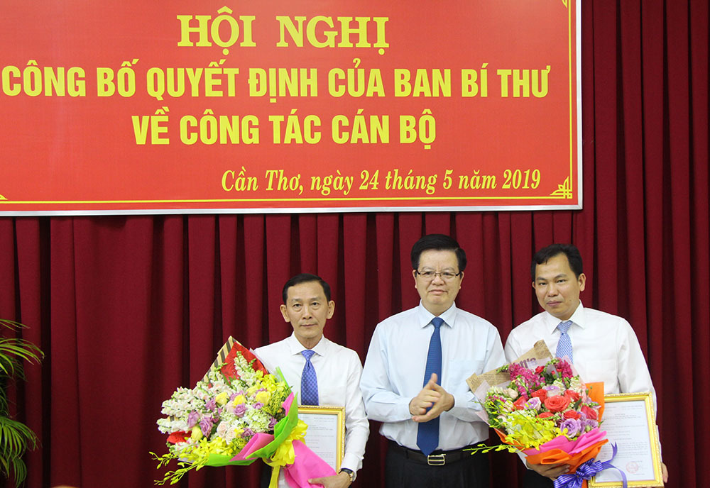 Thứ trưởng Lê Quang Mạnh làm Phó bí thư Thành ủy Cần Thơ