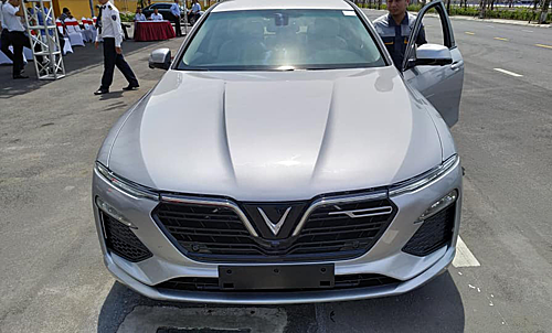 Nội thất xe VinFast bản tiền sản xuất tại Việt Nam