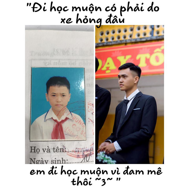 Dân mạng bật cười với bộ ảnh dậy thì thành công của teen Thái Bình