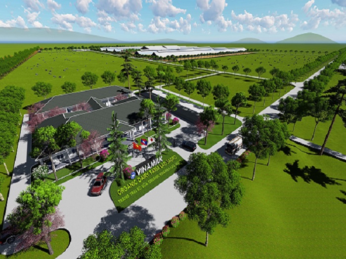 Vinamilk liên doanh với doanh nghiệp Lào và Nhật Bản khởi công xây dựng tổ hợp resort bò sữa organic quy mô 5.000ha tại Lào