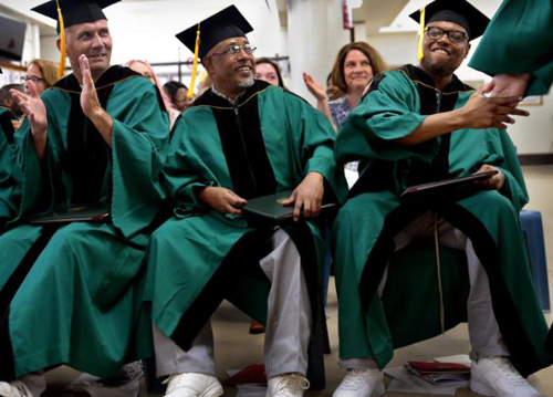 Đại học Mỹ tổ chức lễ tốt nghiệp cho sinh viên trong tù