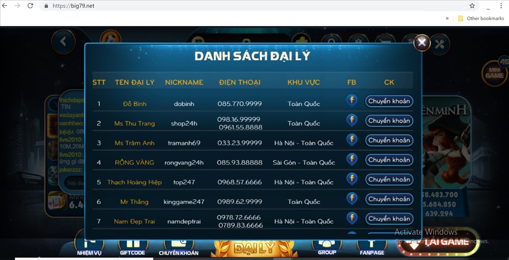 Xuất hiện thêm đường dây đánh bạc trá hình mới kiểu RikVip