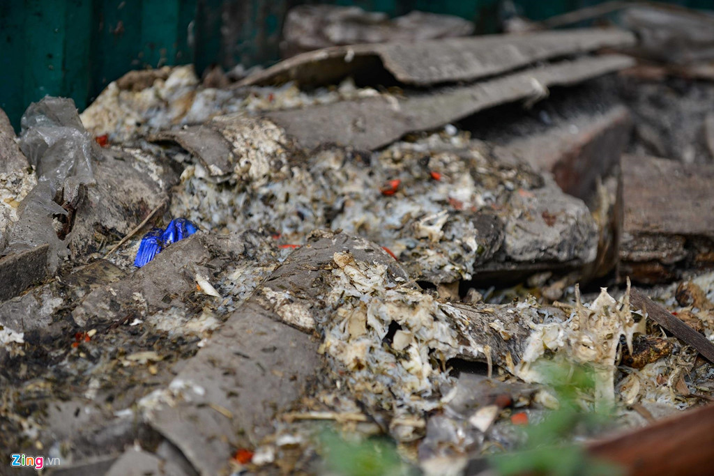 Rác thải bủa vây đường cong mềm mại Trường Chinh